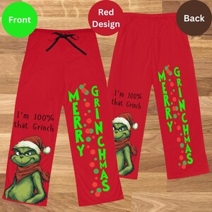 Grinch Pants for Women Etsy UK