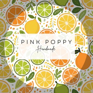 Seamless Pattern Citrus Grove Fresh and Zesty 300 DPI PNG | Instant Download | Digital Papers Fabric Surface Design | Repeat Pattern