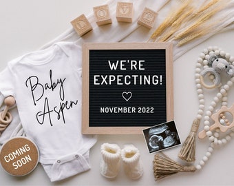 Pregnancy Announcement Card, Digital Pregnancy Announcement, Baby Boy Birth Announcement, Gender Reveal Ideas, Baby Announcement Grandparent
