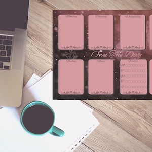 Weekly Planner Desk Notepad
