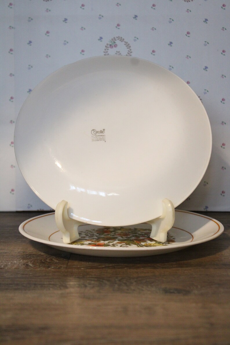 Indian Summer Salad Plates Set of 2 Vintage Corelle Etsy