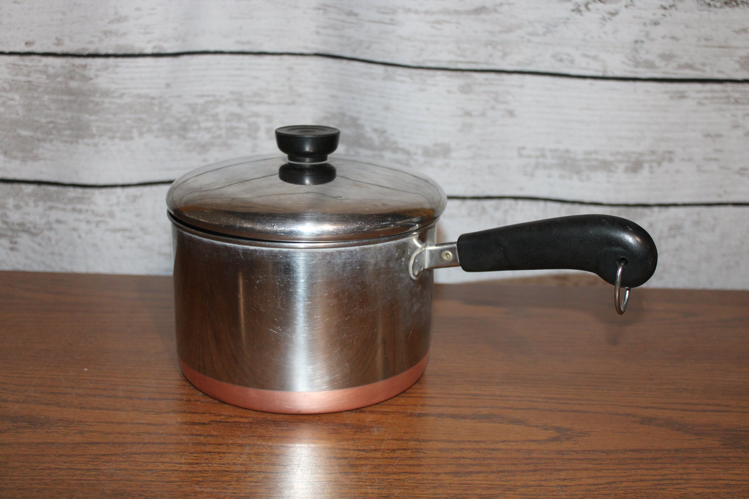  Original Copper Pan Sartén para freír redondo antiadherente de  12 pulgadas, de cobre : Hogar y Cocina