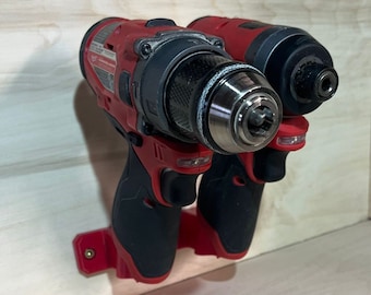 Milwaukee M12 Drill Mount/Holder // Triple // Double // Single