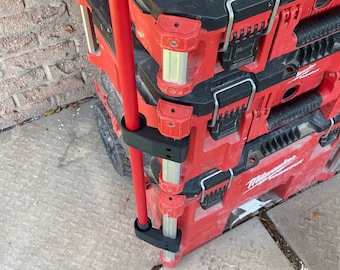 Pipe Bender / Broom Pole Holder compatible with Milwaukee Packout by 3Dbility  - Multipurpose Holder