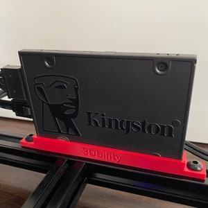 2.5&quot; SSD Holder Mining Rig // M5 mounting T-nuts // 3D printed // 2020 Series Aluminum Profile