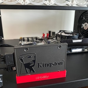 2,5&quot; SSD-houder voor mijnbouwinstallatie//M3 montagemoeren//3D geprint//