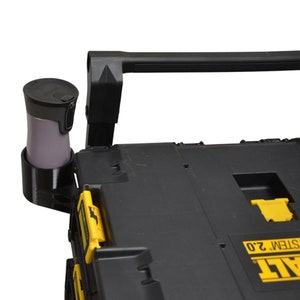 Cup / Mug / Water / Can Holder compatible with Dewalt Toughsystem 2.0 by 3Dbility