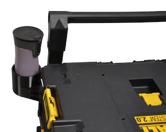 Cup / Mug / Water / Can Holder compatible with Dewalt Toughsystem 2.0 by 3Dbility
