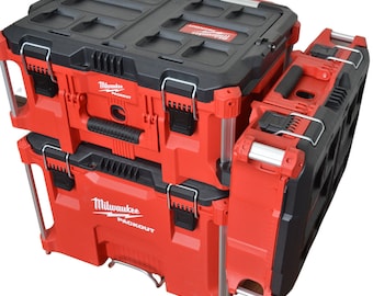 Tool Box Side Holder compatible with Milwaukee Packout by 3Dbility