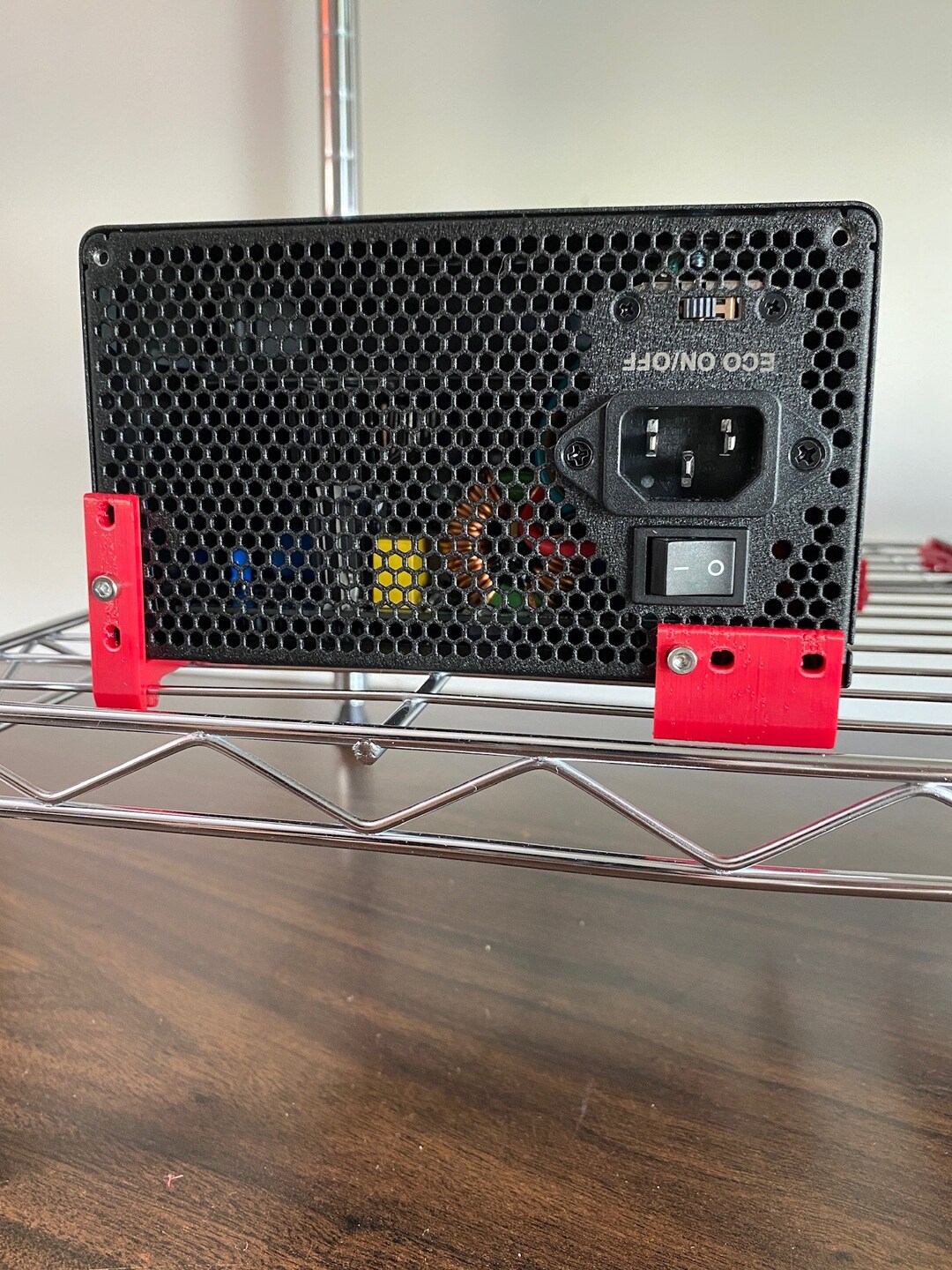 ATX Power Supply Mounting Holders for Wire Mining Rig Shelf // Multi  Purpose // 3D Printed // - Etsy