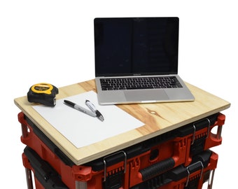 Wood Worktop compatible with Milwaukee Packout by 3Dbility // Workstation // Workbench // Plywood