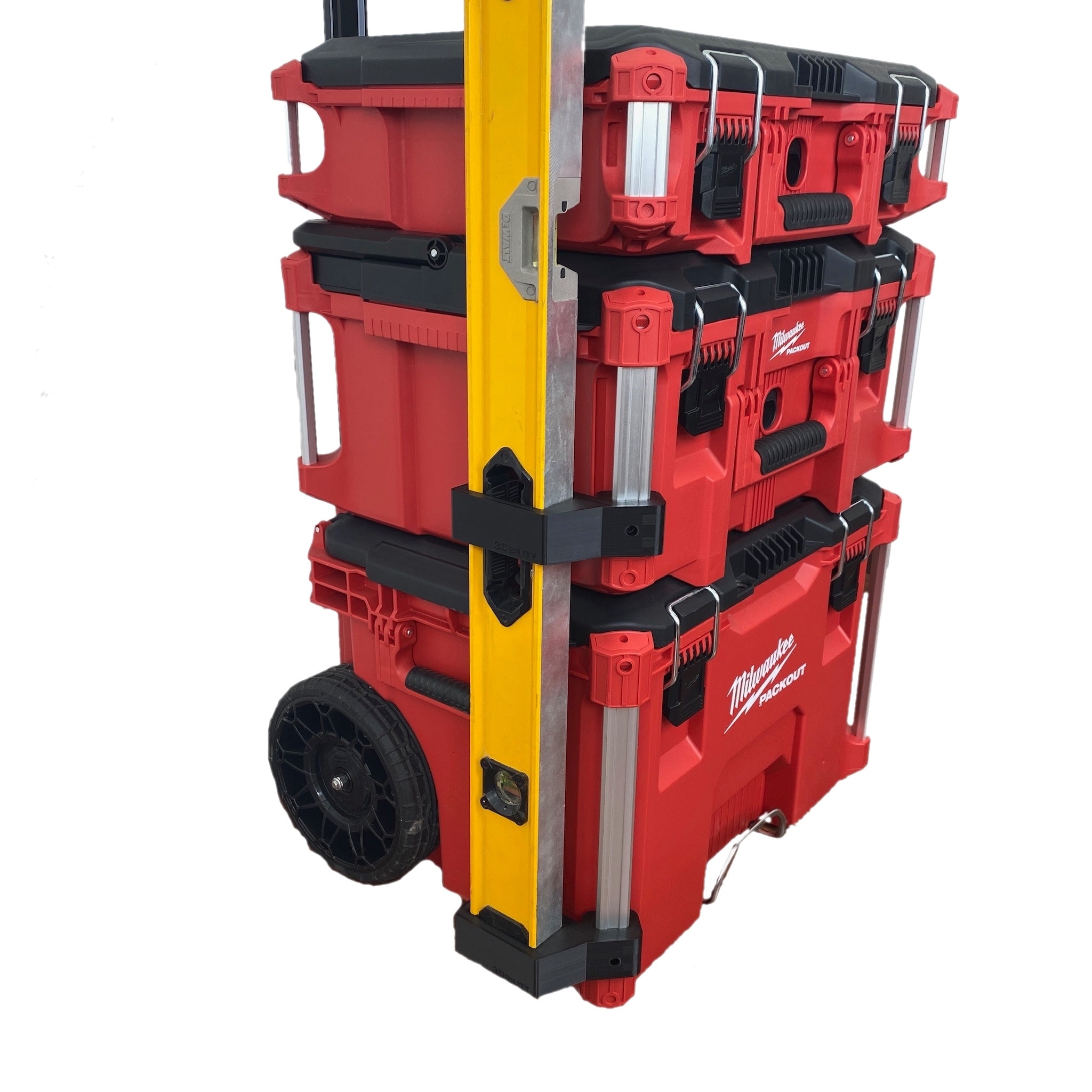 Single Level Tool Holder Kit Compatible With Milwaukee Packout