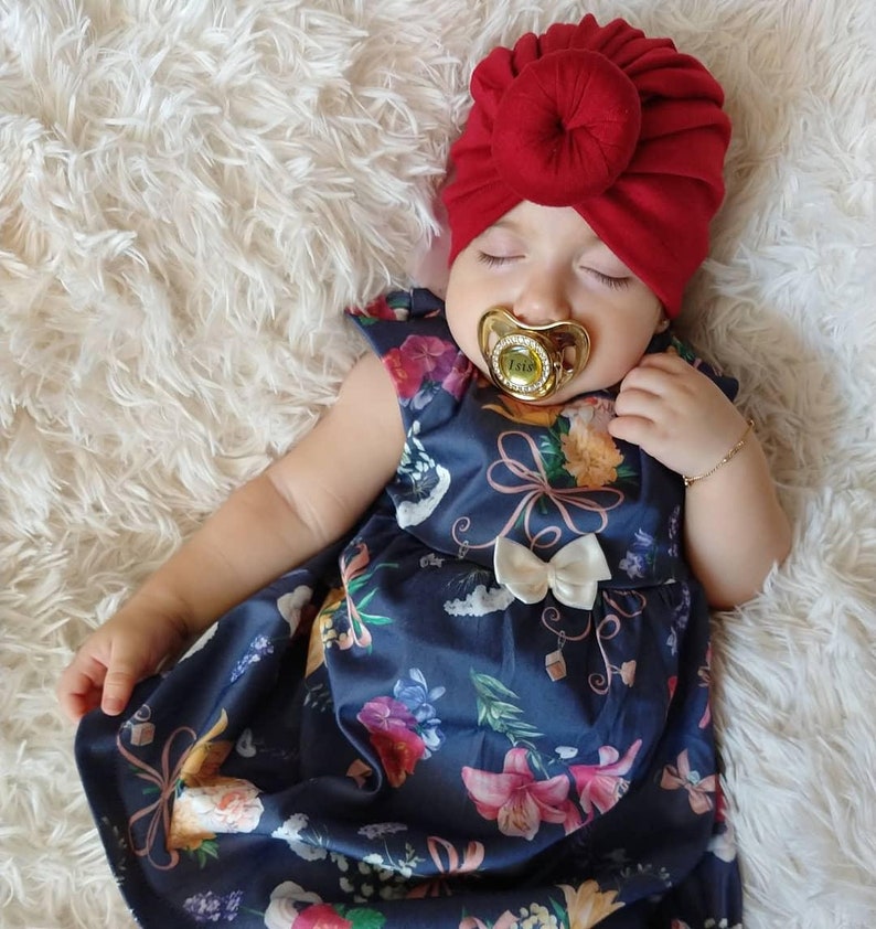 Gold Custom Pacifier With Name Gift Set Personalised Etsy