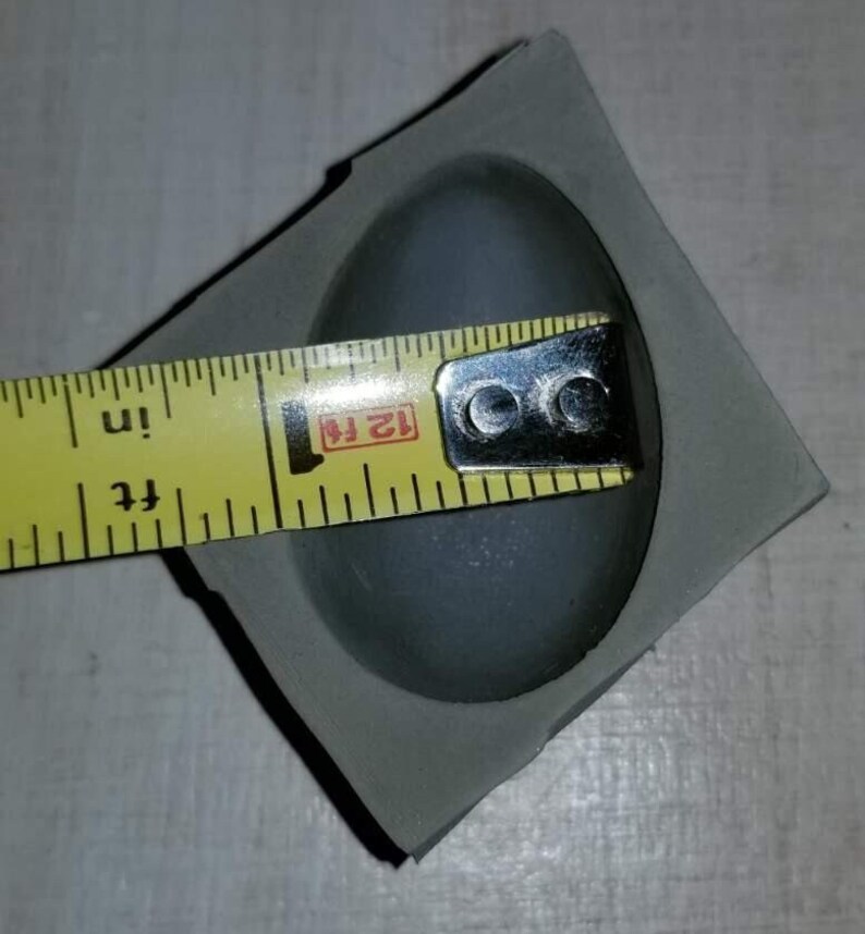 2 EASTER EGG Cream Cheese Mint Molds for Church Service Vintage Rubber