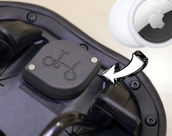 3D Printed AirTag Mount for Brompton Bicycle Saddles