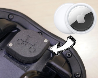 Support de selle Apple AirTag pour Brompton, imprimé en 3D