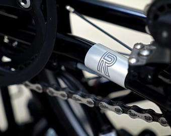 Brompton Custom Laser‑Engraved Rear Triangle Protector | Special Font Personalization