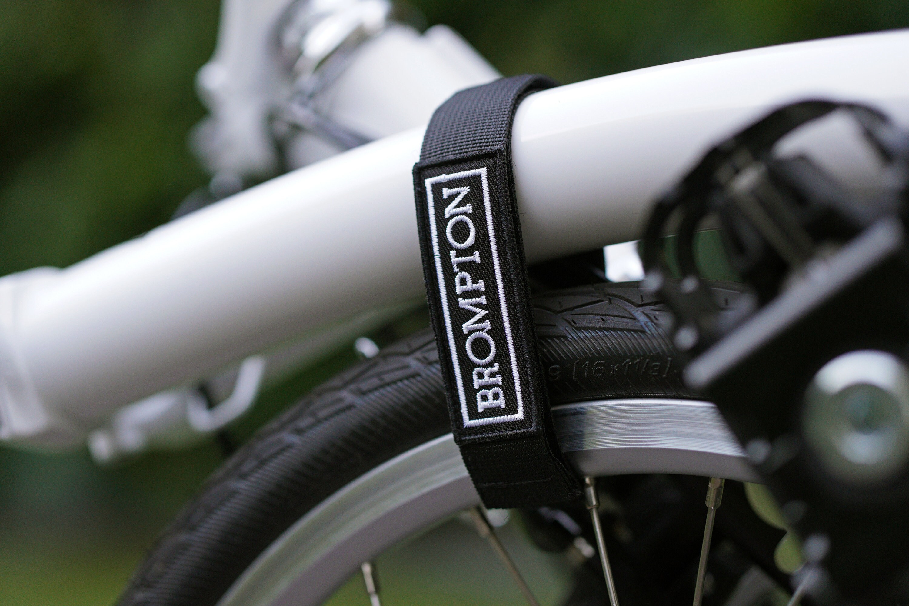 Brompton Embroidered Velcro Tiedown Carry Strap Etsy