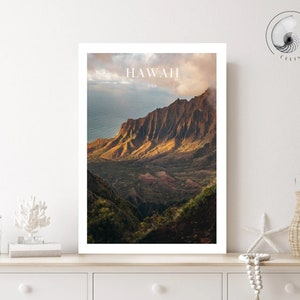 Hawaii Photography, Ko&#39;olau Mountains, Hawaii Print, Hawaii Wall Art, Hawaii Poster, Hawaii Print, Hawaii mountains, Hawaii Poster Print
