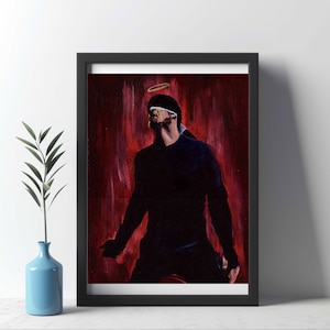 Matt Murdock Daredevil Kunstdruck 8,5x11