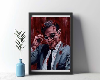 Matt Murdock Daredevil Art Print 8.5x11