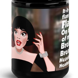 FLAMES! Ceramic Mug Clue (15 oz) 1985, Madeline Kahn, Mrs. White