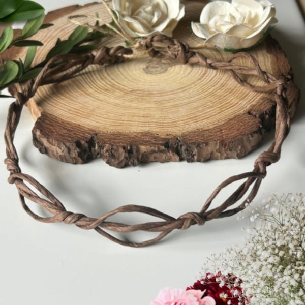 Flower Crown Base DIY Blank Flower Crown Vine For Making Hair Wreaths Vine Base For Flower Crowns