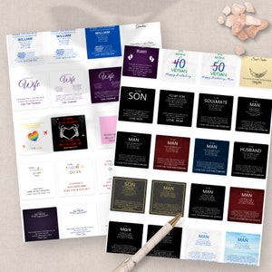 Shineon Message Card Template Bundle, Custom Necklace Shineon Designs Canva Editable Jewelry Print On Demand POD Business Personal Use image 7