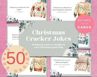 Christmas Cracker Jokes Adult, Christmas Cracker Jokes, Christmas 2024 Christmas Eve Box, Christmas Break Gifts, Group Gifts Christmas