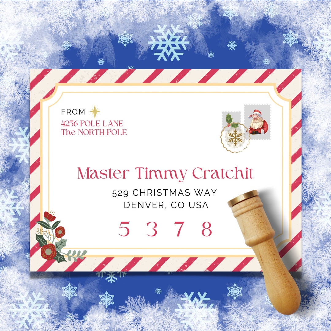 Personalized Letter From Santa Custom Letter From Santa - Etsy