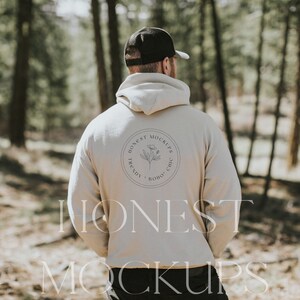 sand 18500 Mockup Back Hoodie Mockup Oversized Mockup Gildan Hoodie Mockup 18500 Mockup hunting hiking fishing outdoor mockup