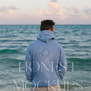 blue 18500 Mockup Back Hoodie Mockup Oversized Mockup Gildan Hoodie Mockup 18500 Mockup Model Mockup Oversized Hoodie Mockup Trendy Mockup