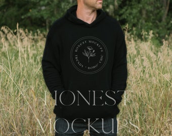black 18500 Mockup Back Hoodie Mockup Oversized Mockup Gildan Hoodie Mockup 18500 Mockup Oversized Hoodie Mockup Trendy Mockup