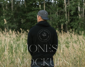 schwarz 18500 Mockup Back Hoodie Mockup Oversized Mockup Gildan Hoodie Mockup 18500 Mockup Oversized Hoodie Mockup Trendy Mockup