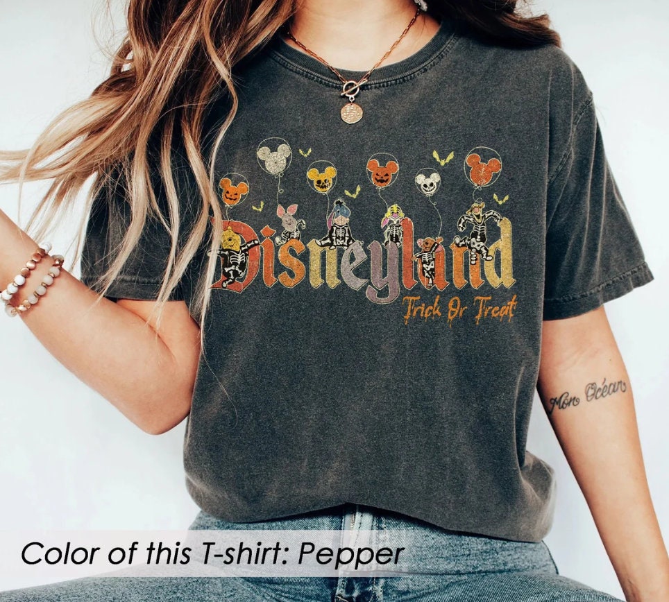 Discover Vintage Disneyworld Winnie The Boo Comfort Colors Shirt, Magic Kingdom, Pooh And Friends