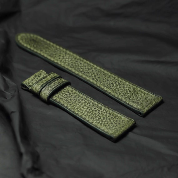 Custom Watch Band, Handmade Leather Watch Strap Band, Vintage Watch Band14mm 16mm 18mm 19mm, Apple Watch Band, iWatch Band 40mm/49mm