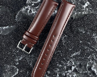 Leather Watch Band, Brown Vintage Leather  Watch band, Quick Release Watch Strap, Genuine Leather Watch Strap 18/19/20/21/ 22mm