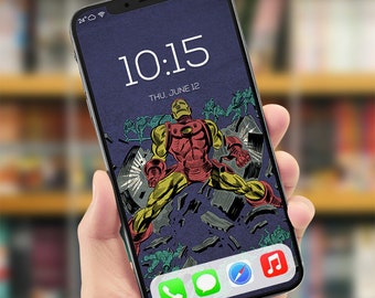 Iron Man 1 Virgin Variant: Phone Wallpaper (4 Versioni)