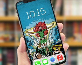 X-Men 101 Virgin Variant: Phone Wallpaper (4 Versioni)