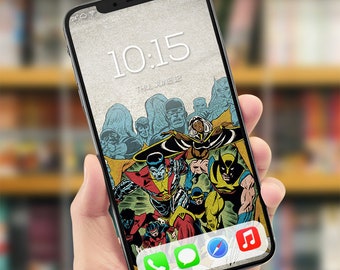 Giant-Size X-Men 1 Virgin Variant: Sfondo del telefono (4 versioni)