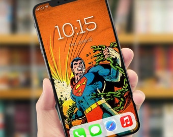 Action Comics 485 Virgin Variant: Sfondo del telefono (4 versioni)