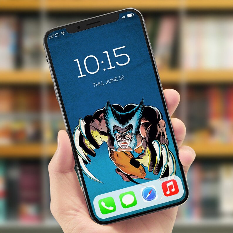 Wolverine 1-4 Virgin Variants: Phone Wallpaper (8 Versions) - Etsy UK