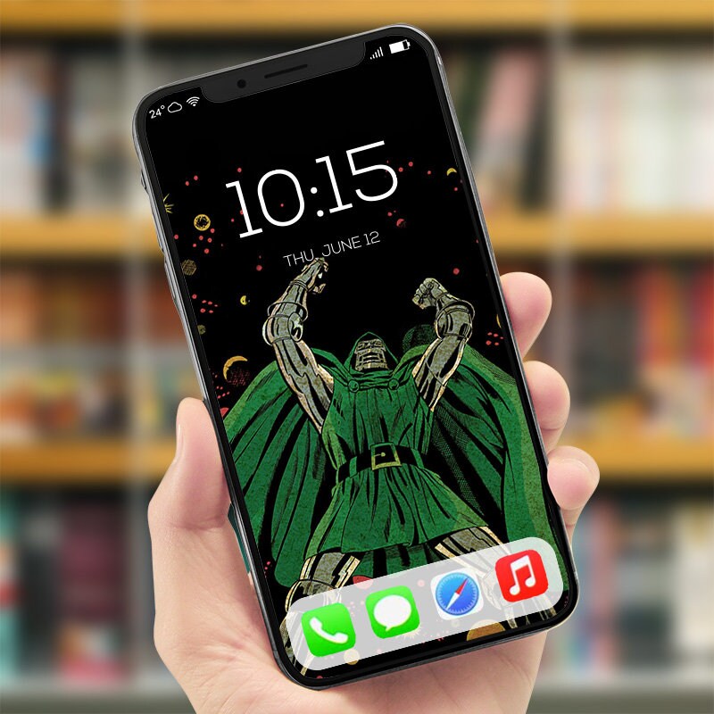 Marvel Super-Heroes 20 Virgin Variant: Phone Wallpaper (4 Versions)