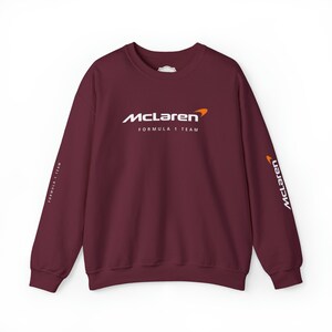 Sweat Col Rond McLaren F1 Oversize Gris MCL60 Taille XL Unisexe