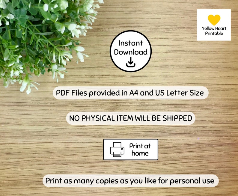 Happy Birthday Card Print at Home Birthday Card Instant Etsy