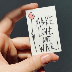 Temporary tattoo lettering quote
