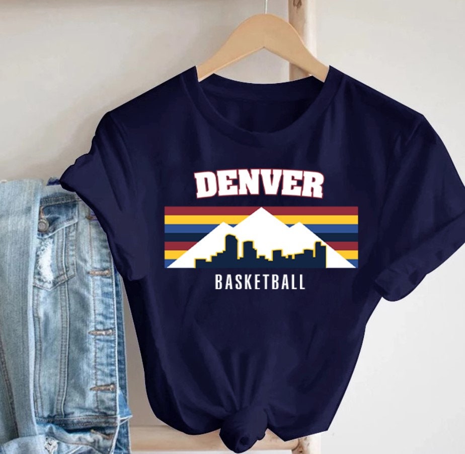 Retro Denver 2023 NBA Champions Tshirt, Vintage Nuggets Championship Shirt  - Limotees