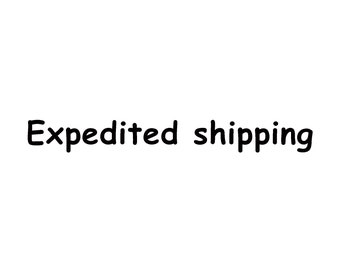 Expedited shipping options