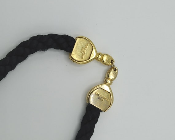 Vintage necklace (choker)Ted Lapidus necklace. De… - image 10