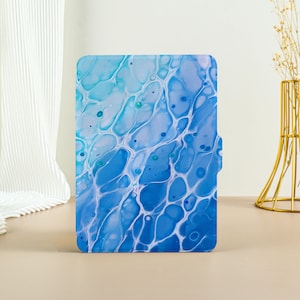 Ocean Bubble Kindle-hoesje Kindle Paperwhite 11e generatie Paperwhite 2021-hoes Geheel nieuwe Kindle-hoesje Kindle Cover met Auto Wake